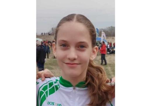 Pal Veronika a Mezei Futs Dikolimpia megyei dntjn