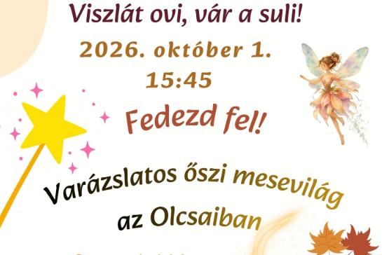 Indul a Viszl�t ovi, v�r a suli programsorozat